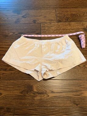 John Galt- Brandy Melville pink and white stripe shorts. O/S EUC